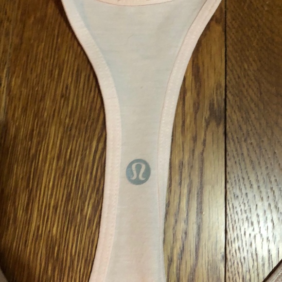 Lululemon Racerback tank size 6 light pink - Picture 3 of 5